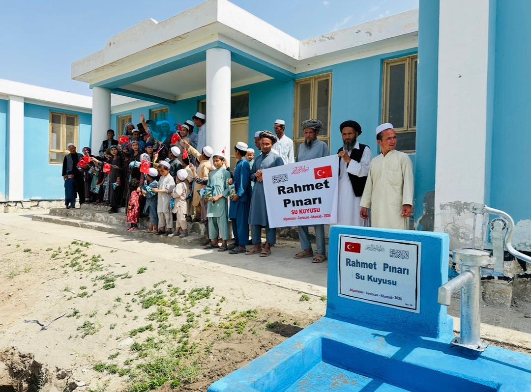 Afganistan’ın Kuzeyinde (Rahmet Pınarı) Su Kuyusu Hizmete Açıldı