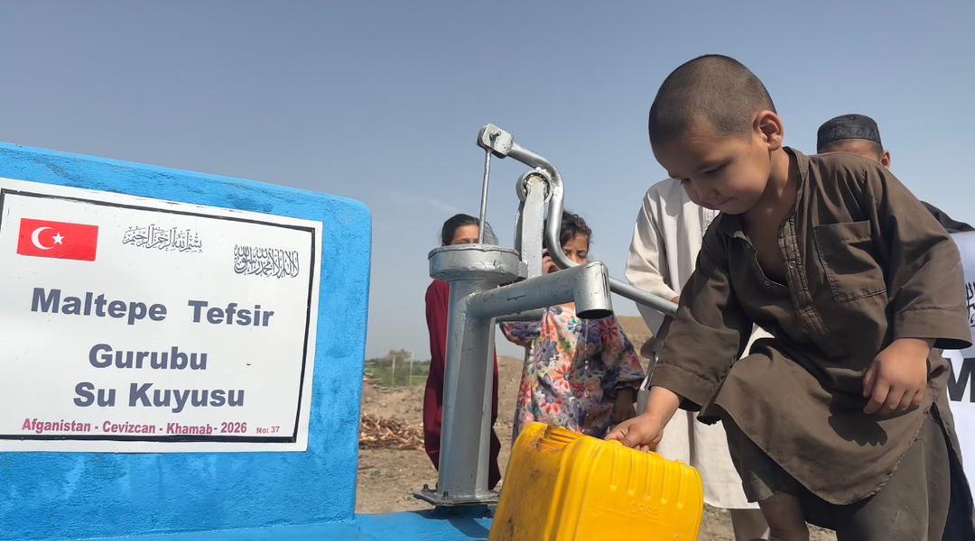 Afganistan Cevizcan Vilayeti Hamab İlçesinde Temiz İçme Suyu Kuyusu Açıldı